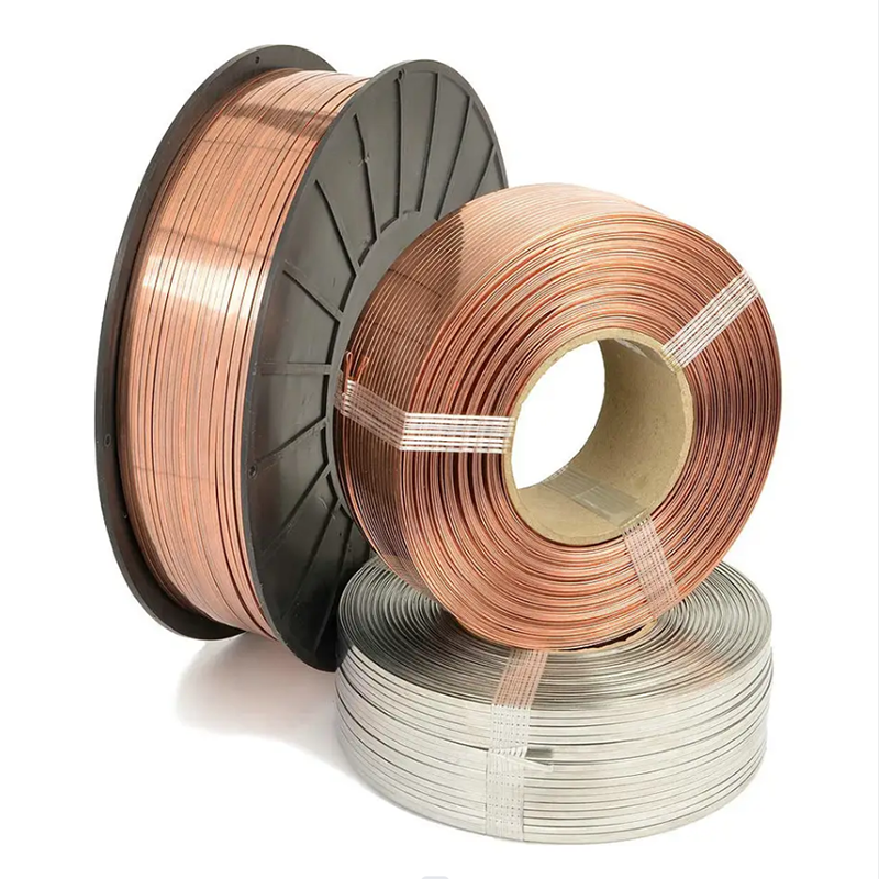 Flat stitching wire