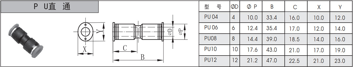 PU直通