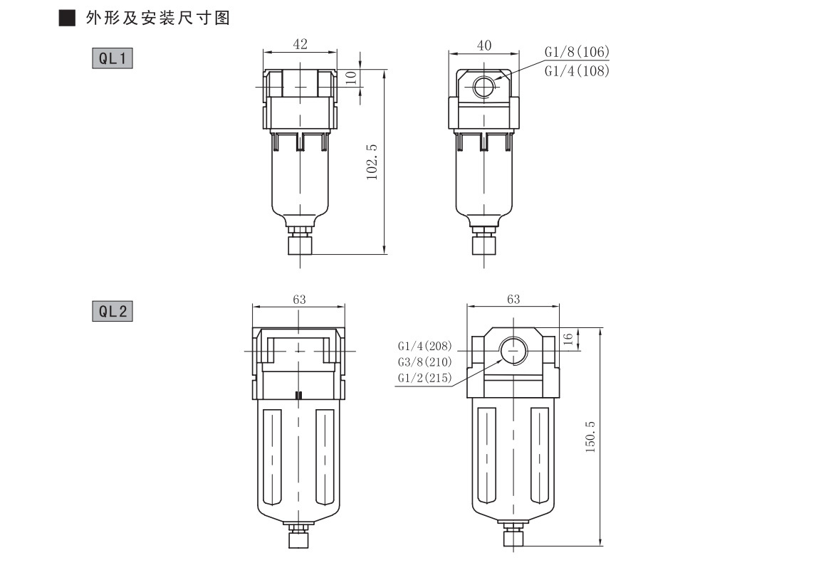 QL空氣過(guò)濾器