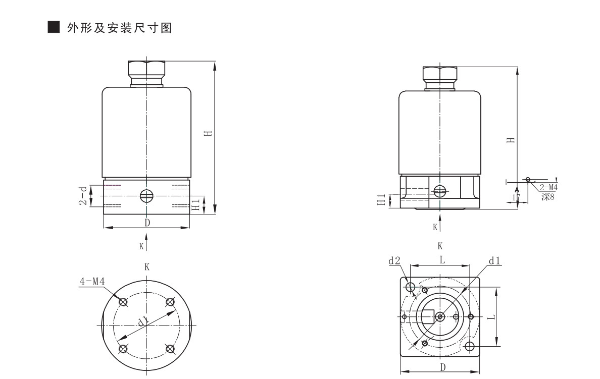 K23D 系列二位三通電磁閥