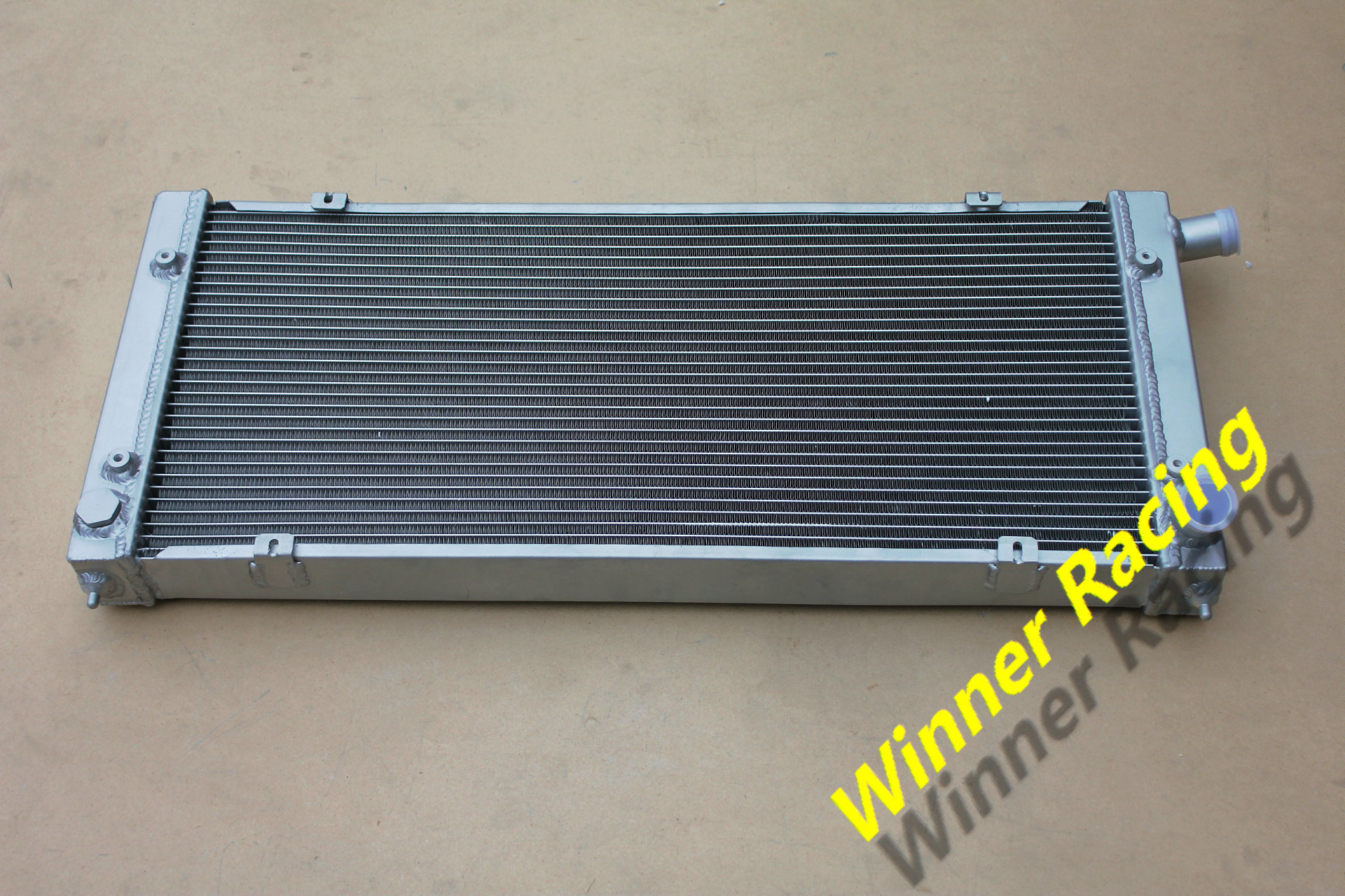ALUMINUM ALLOY RADIATOR FOR VW SCIROCCO II 53B A1 W/A.C. 1.8L V16 M/T 1986-1988
