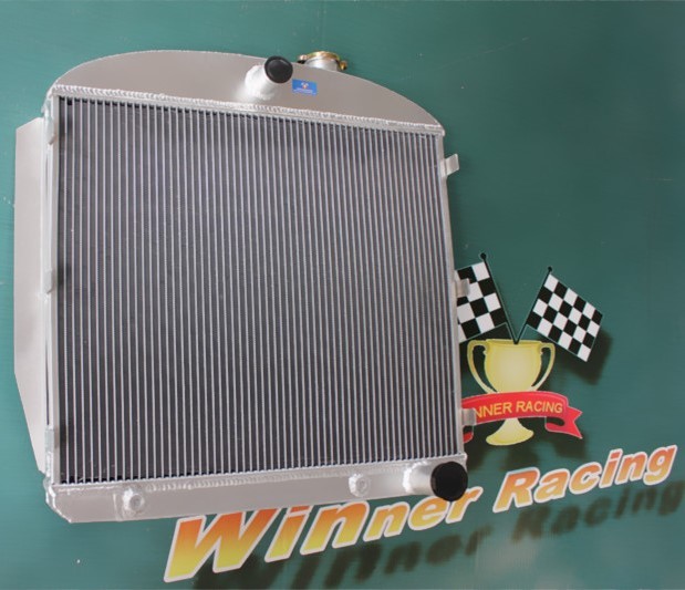 Aluminum radiator Fit Chevy Task Force Pickup/Truck 265 283 V8/235 L6 1955-1959 