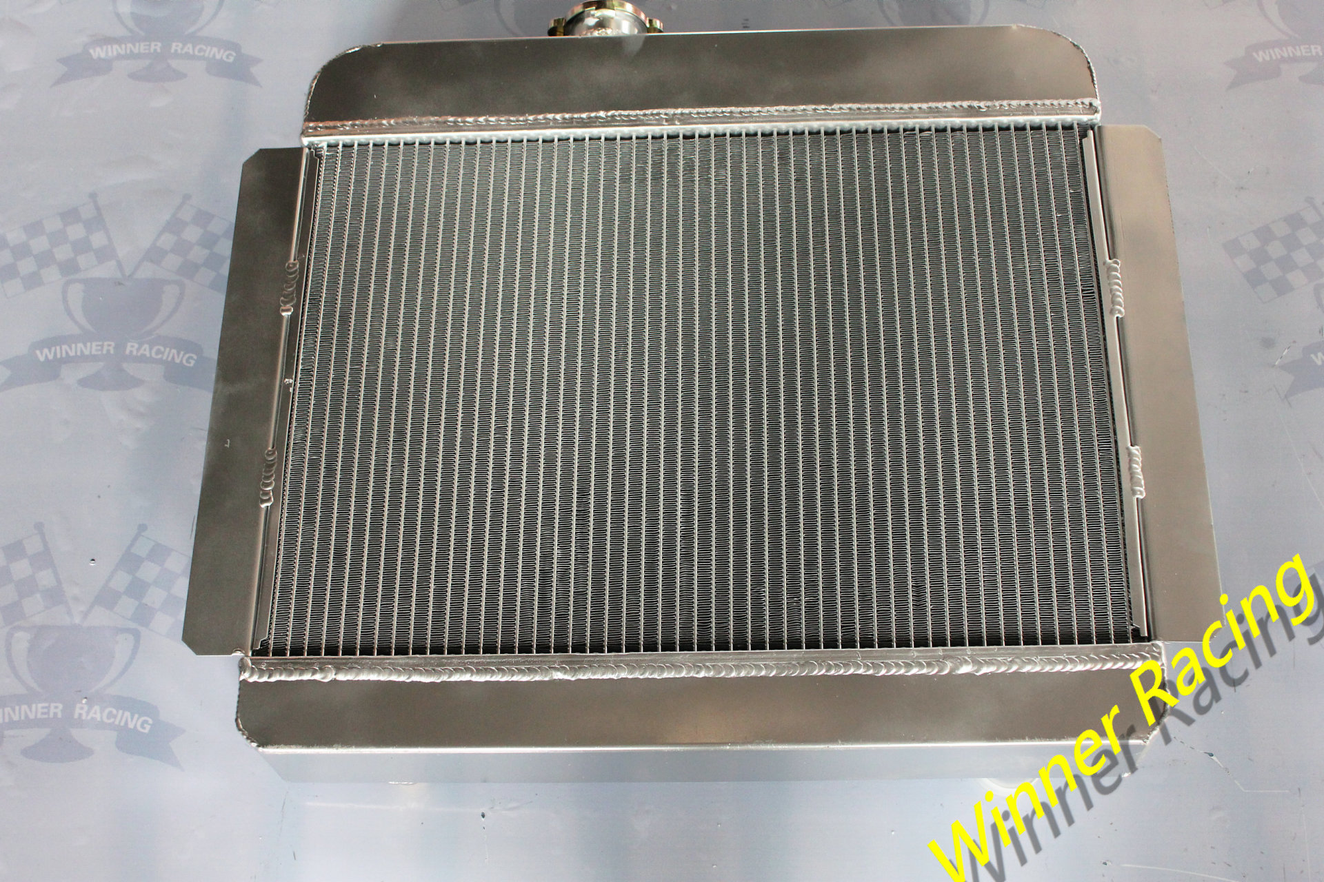 56mm aluminum radiator  Fit Jeep Willys TRUCK/PICKUP/WAGON 1946-1964 