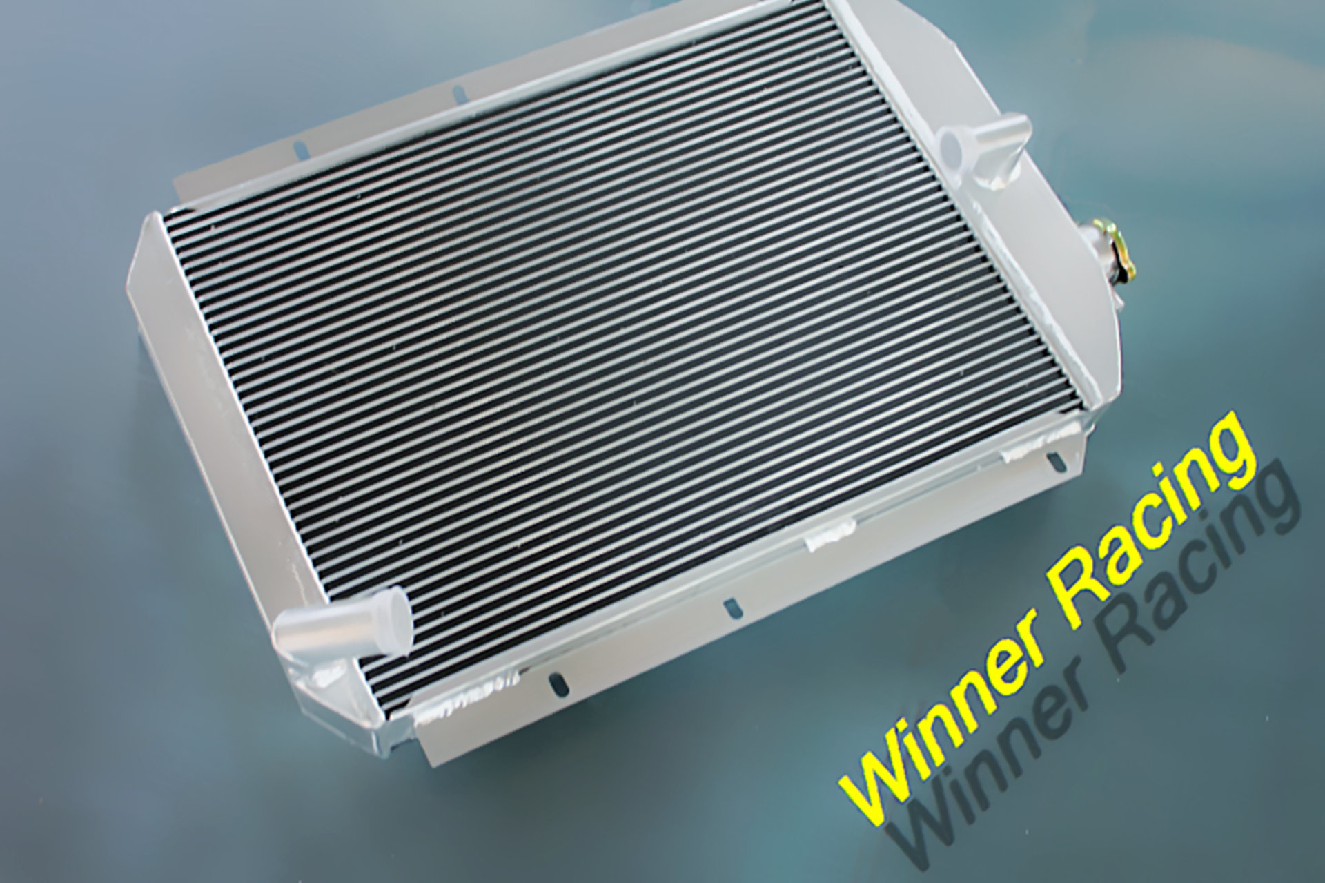 ALUMINUM RADIATOR FIT CHEVY HOT/STREET ROD 6 CYLINDERS L6 MANUAL 1937