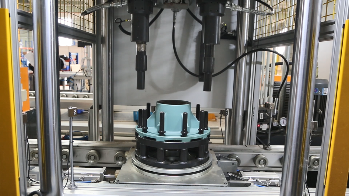 Axle automation assembly production line