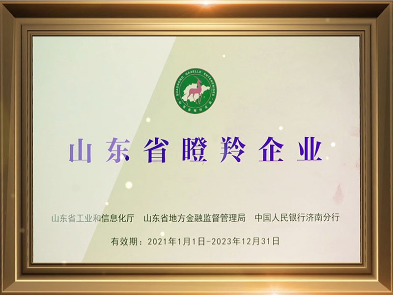 Empresas de gacela en la provincia de Shandong