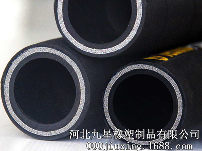 High pressure wire wound hose