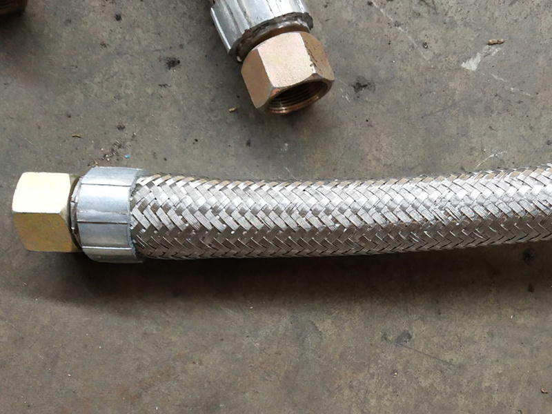 Outer braided 304 stainless steel armored hose assembly