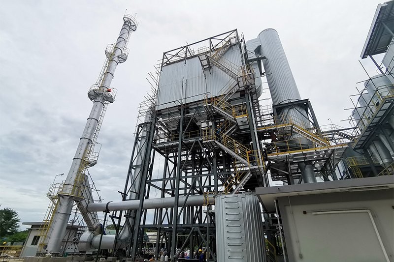 Thailand AEC Ayutthaya Waste Incineration Exhaust Gas Treatment System