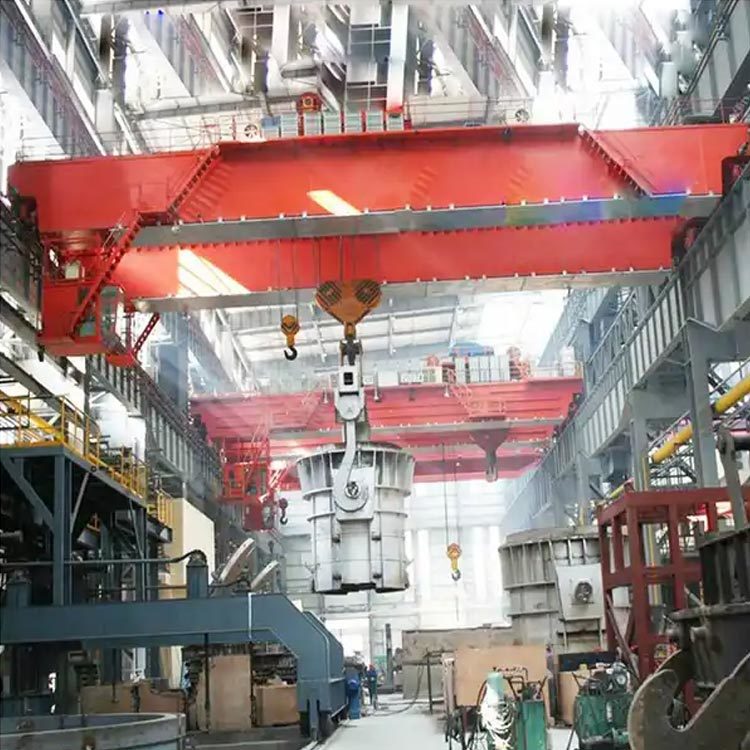 Price Industrial Overhead Crane 40 Ton Bridge Crane 500 Kg Metallurgic Overhead Crane