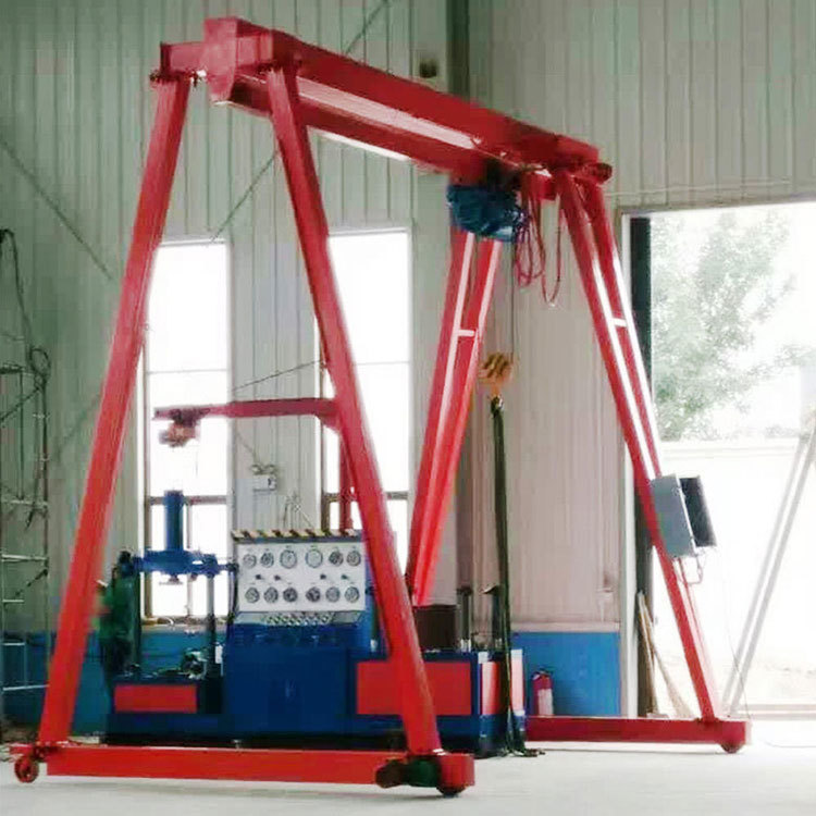 Mobile rubber tyred gantry crane 10 tons 5 ton mobile gantry crane mini gantry crane 10tons