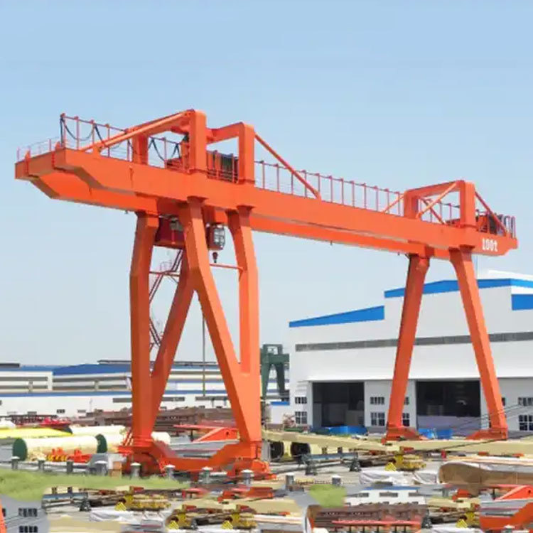 Harbour wharf gantry crane gantry crane on rubber wheels wharf gantry crane