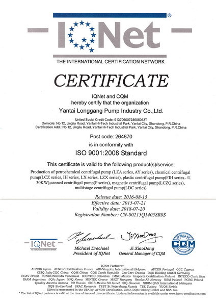 ISO 9001:2008 ISO 9001:2008