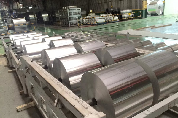 Application of aluminum foil