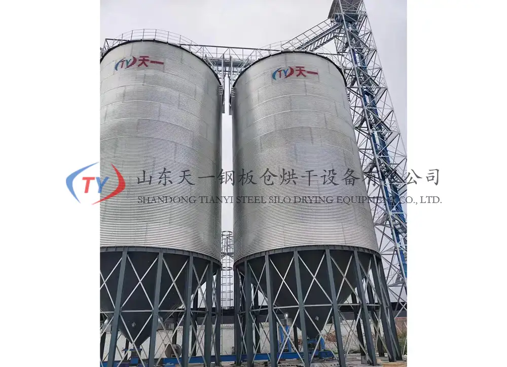 500 tons of sorghum silos