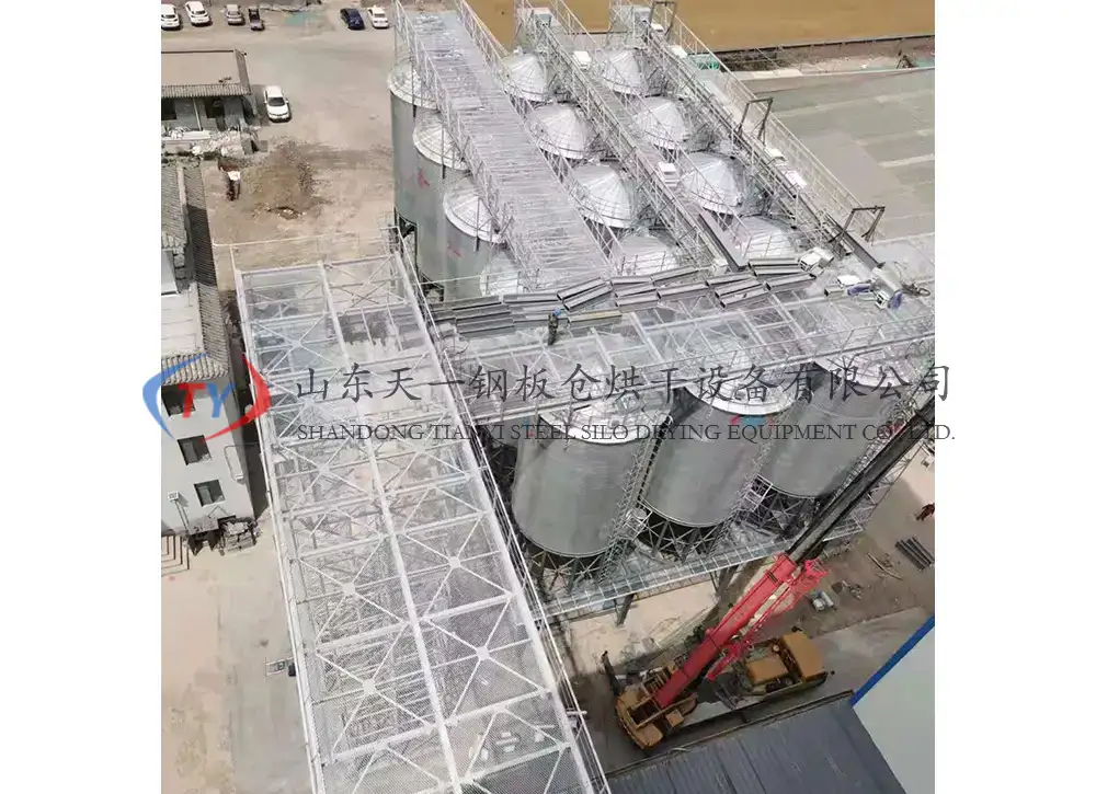 Bulk Finished Product Silo Roof