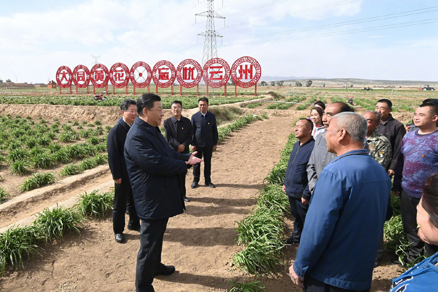 习近平：让黄花成为群众脱贫致富的“摇钱草”