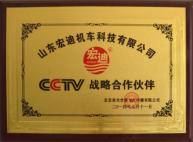 CCTV strategic partner