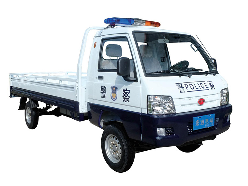 Single-row police car