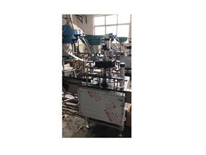 Automatic screw ring and big cap integrated machine