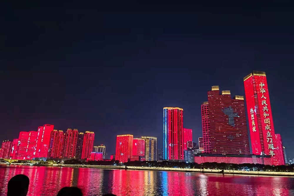 长沙一江两岸开福区（二期）城市提质照明工程