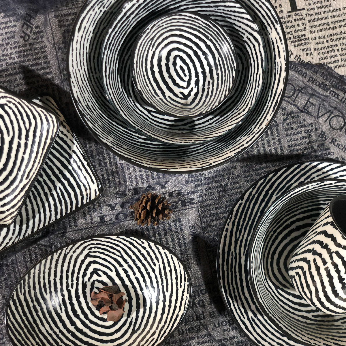 移印餐具