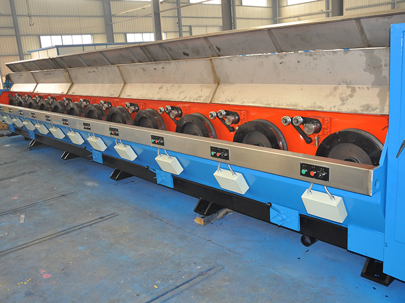 Aluminum alloy aluminum non-slip wire drawing machine