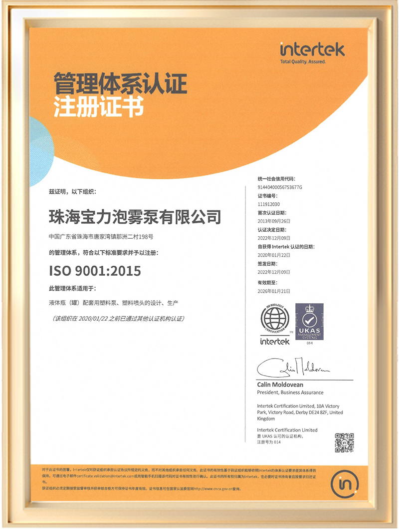ISO-9001- Chinese