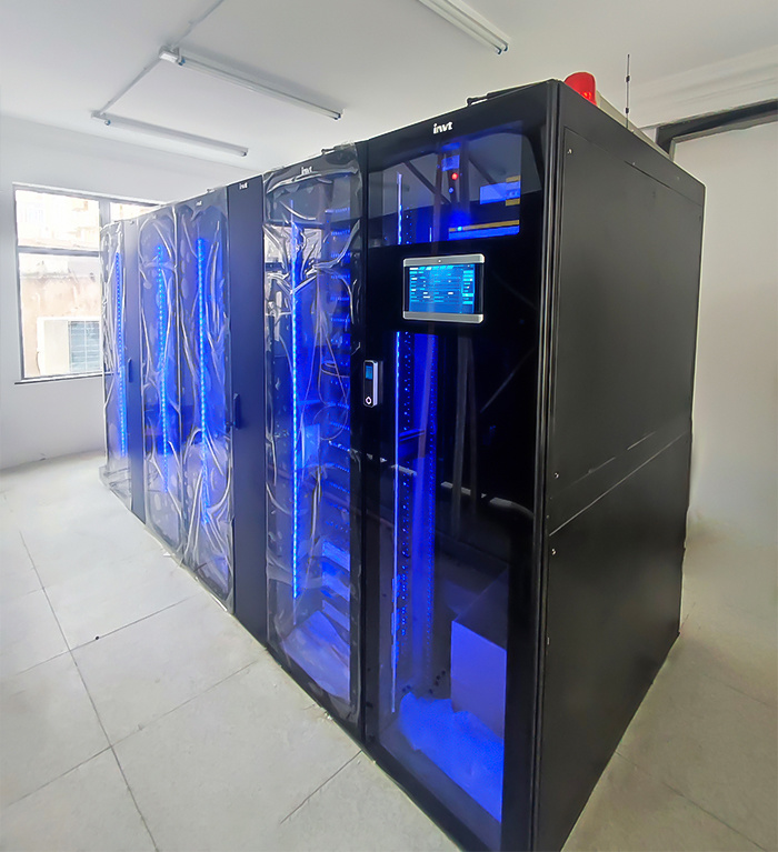 iWit Series Single Row Cabinet Data Center used in Changzhou Experimental Primary School Education Group1-INVT Power