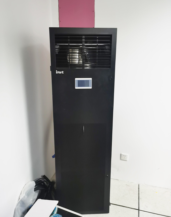 12.5kW Small Room Precision Air Conditioner used in Dalian Port Logistics-INVT Power