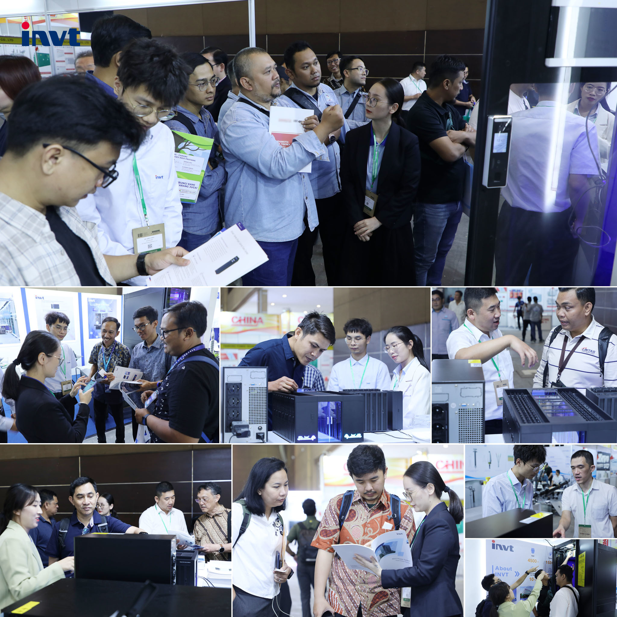 INVT Electric & Power Indonesia Exhibition in Progress