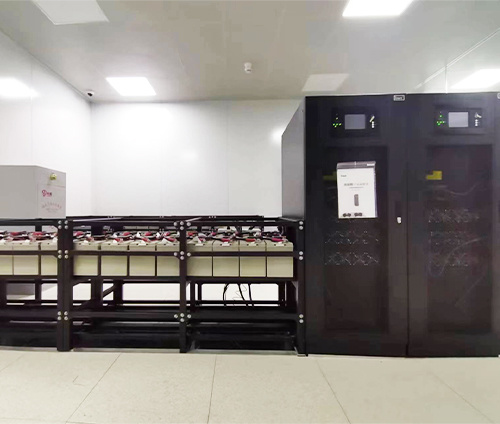 120kVA Modular UPS used in Hubei Xiaogan Logistics Base Infrastructure Construction Project2-INVT Power