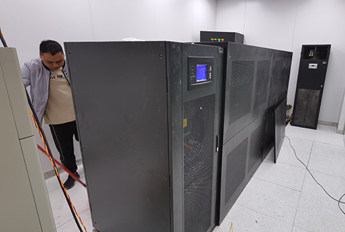 120kVA modular online UPS uses in Yixing Archives project - INVT Power