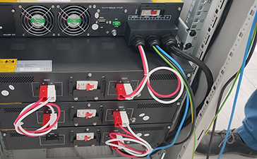 Bulgaria bank project,10kVA single phase in single phase out rack online UPS - INVT Power 