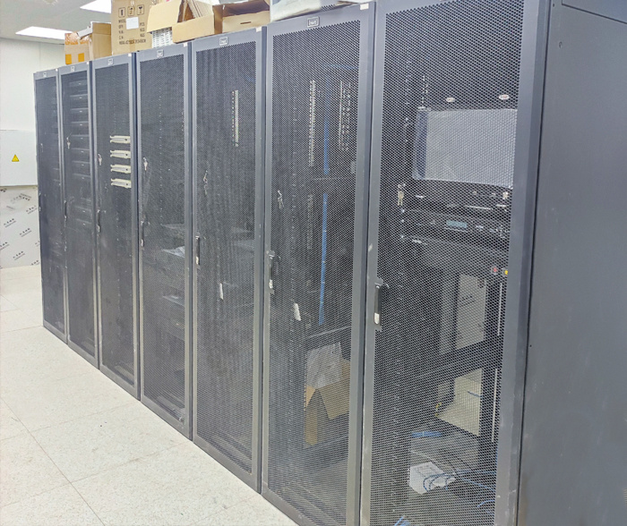 iWit Series Single Row Cabinet Data Center used in Nanjing Lishui Police Station1-INVT Power