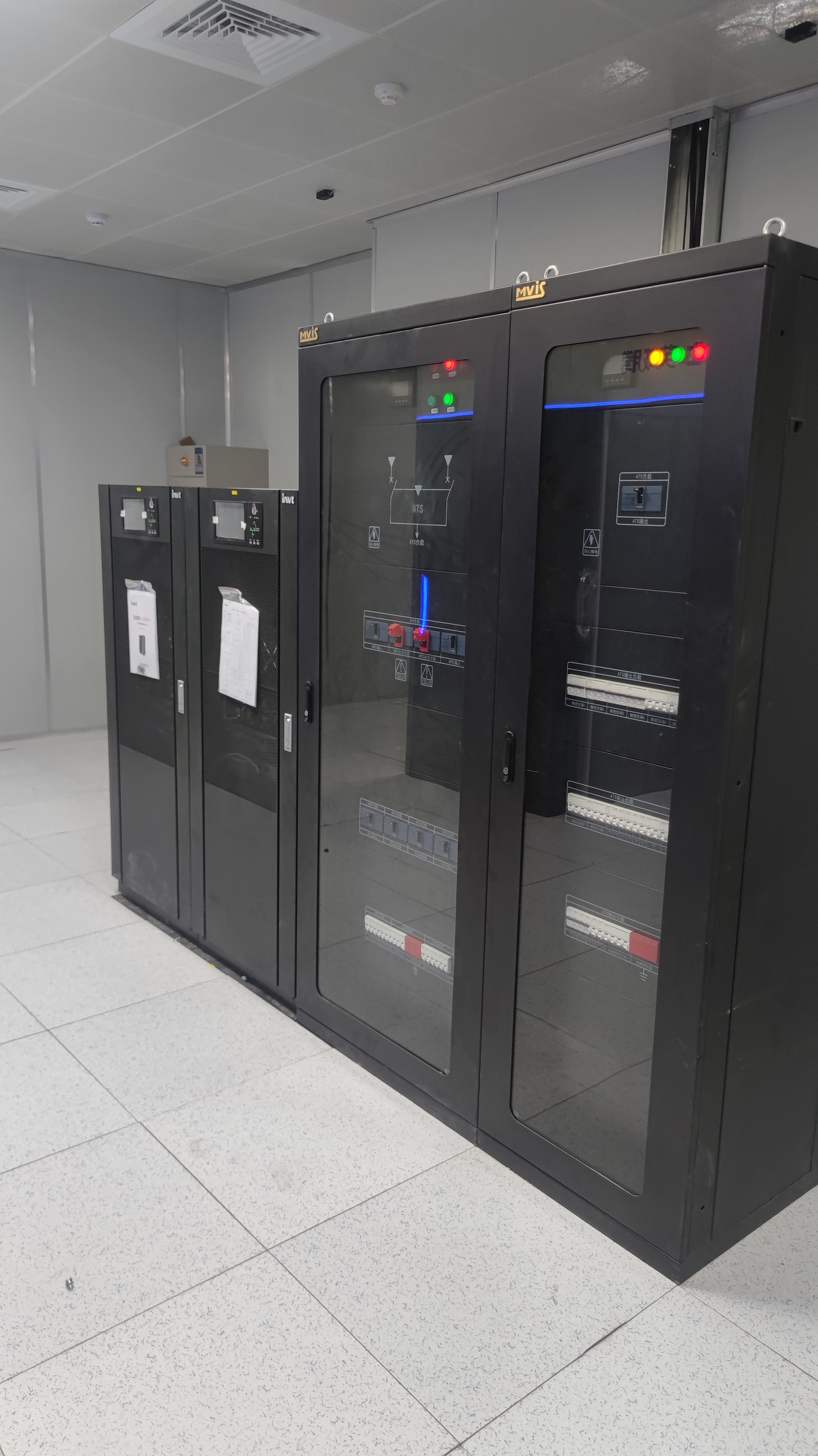 160kVA Modular Online UPS used in Wuxi City College of Vocational Technology-INVT Power
