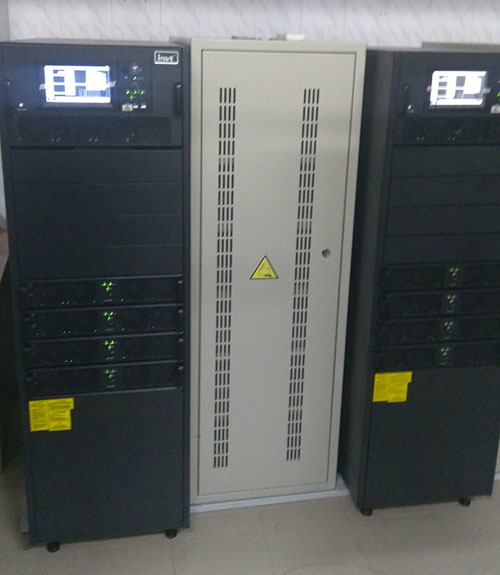 200kva rack-mounted modular online ups in Ukraine project - INVT Power