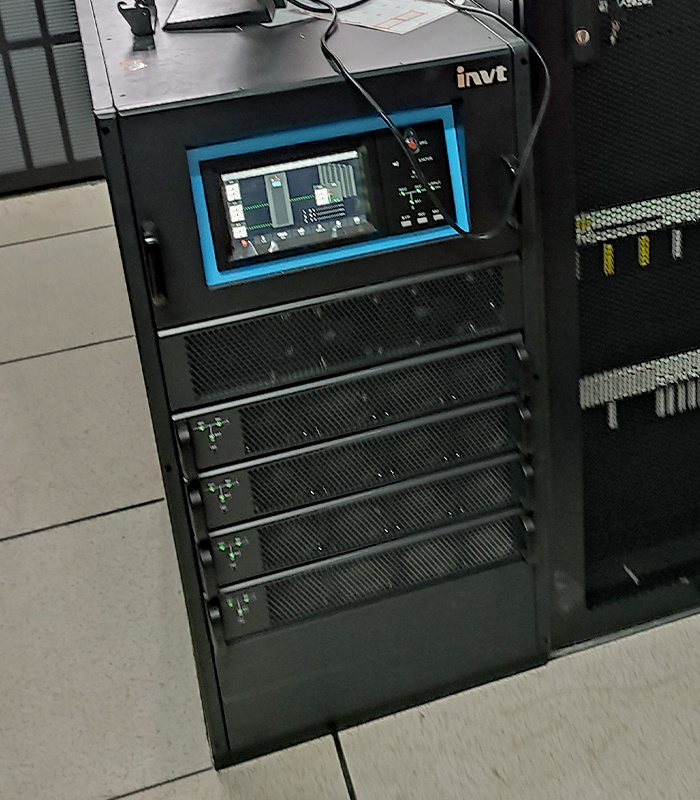90kVA Modular Online UPS used in Nayong County Public Security Bureau1-INVT Power