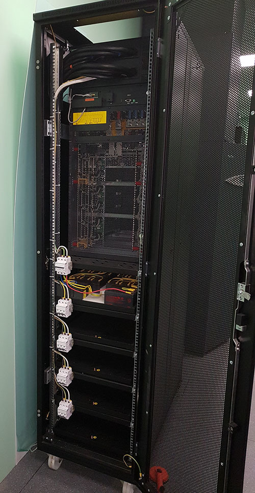 the ups cabinet of Ukraine project -  INVT Power