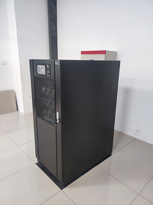 HT33120X 120kVA 3 phase tower ups uses in Suqian Emergency Command Center project - INVT Power