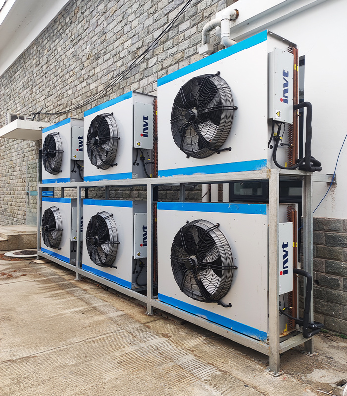 12.5kW Small Room Precision Cooling used in Huai'an West Railway Station Expressway project2-INVT Power