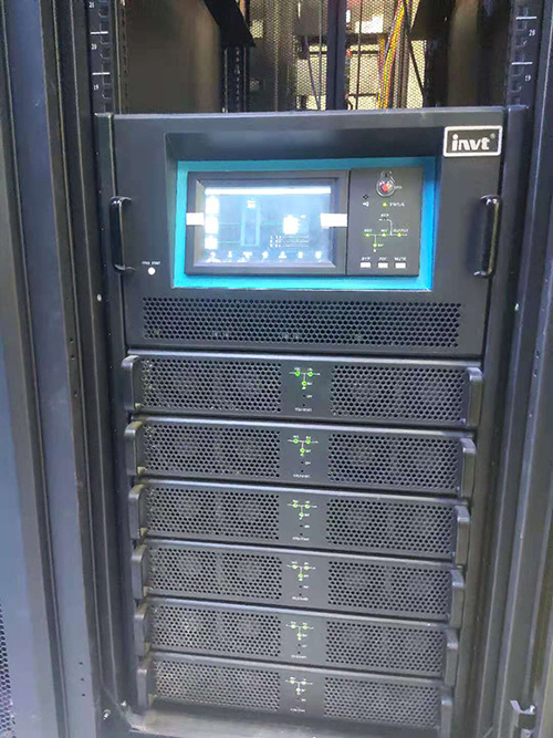 60kVA rack mounted modular online UPS uses in Ji'an Central Hospital - INVT Power