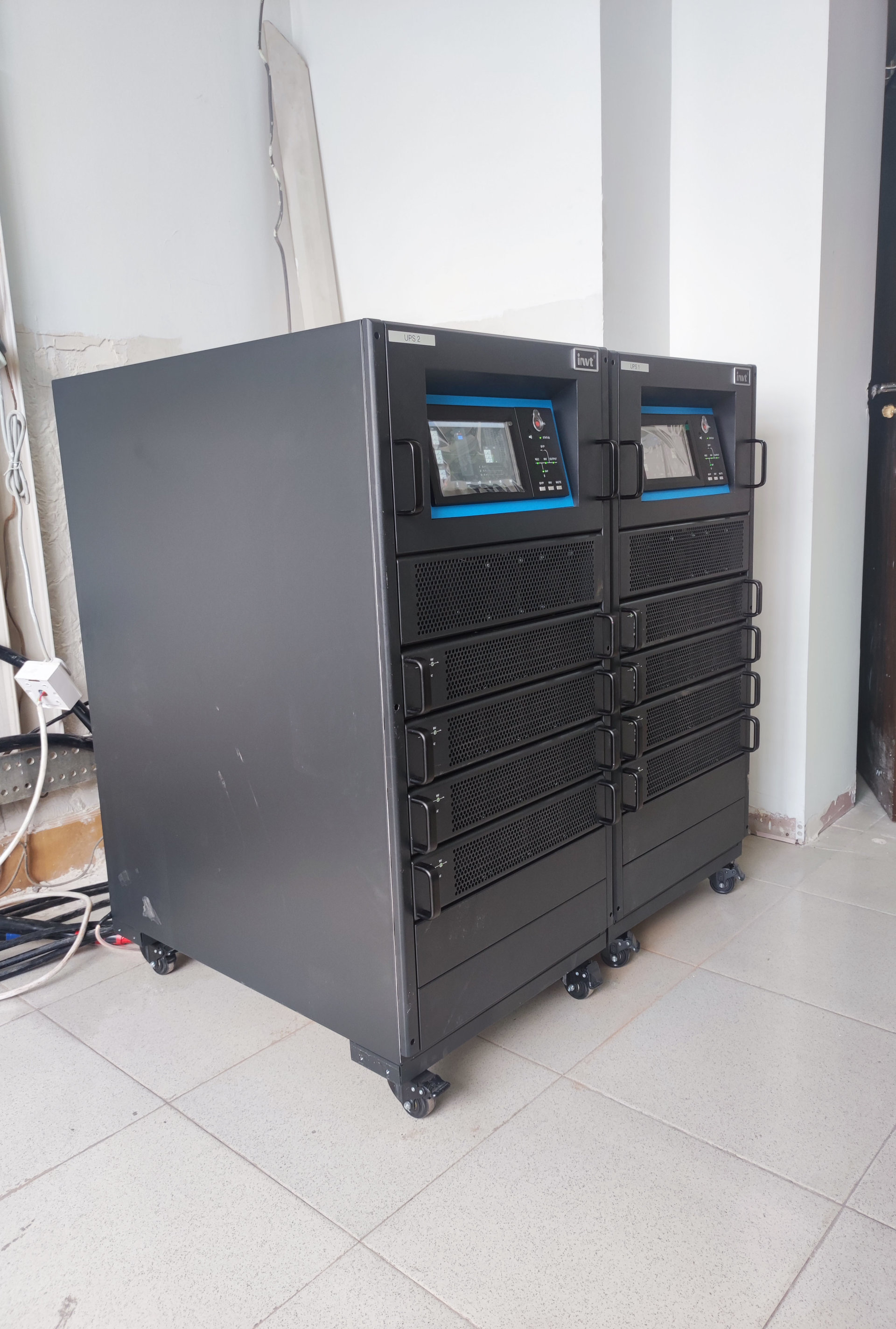 90kVA Rack-Mounted Modular Online UPS uses in Changzhou People's Procuratorate project 3 -- INVT power