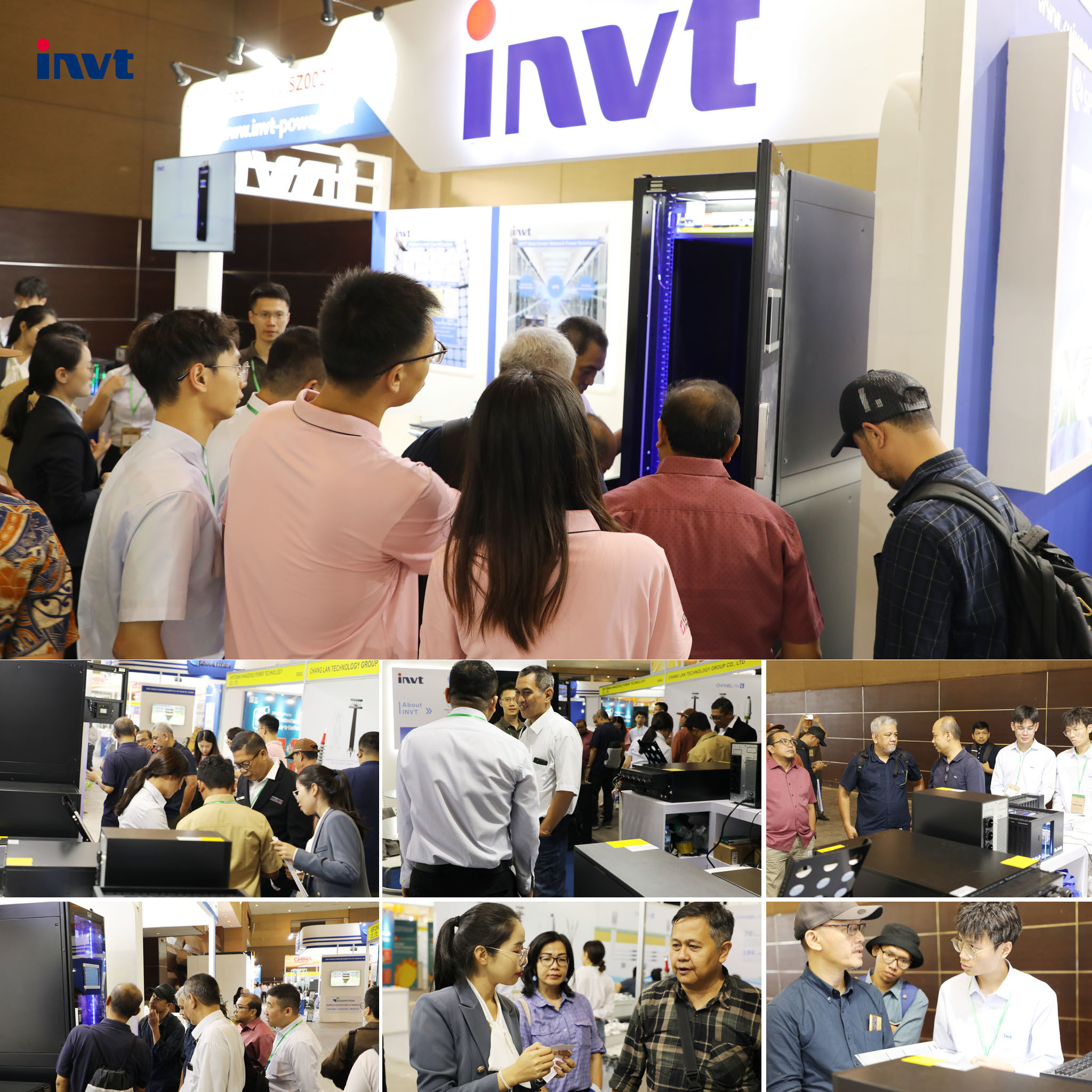 INVT Showcases MDC Solutions on Day 2 of Electric & Power Indonesia