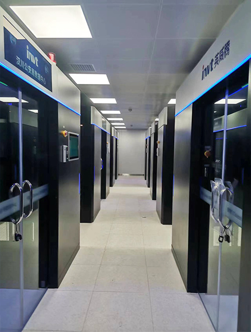 iTalent modular data center solution used in Hanchuan Police project1-INVT Power