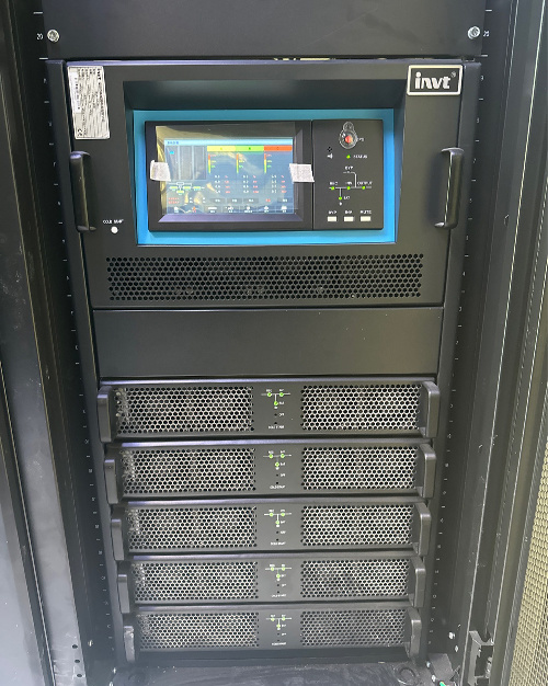 300kVA Modular UPS used in ADBC Financial Technology Center1-INVT Power