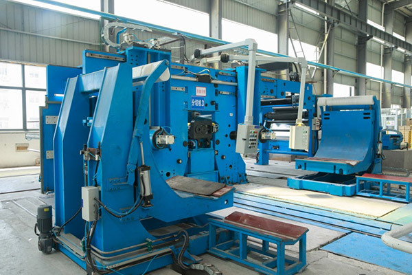 1,500-mm thin aluminum strip shearing machine