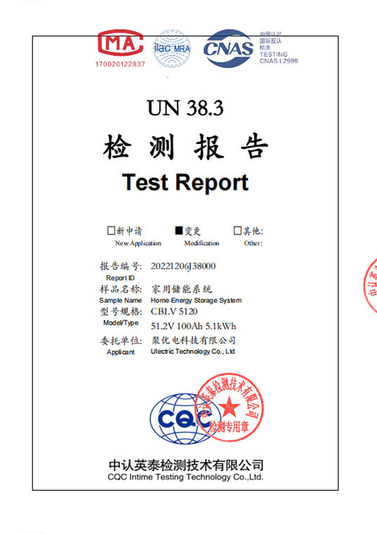 Qualification Certificate