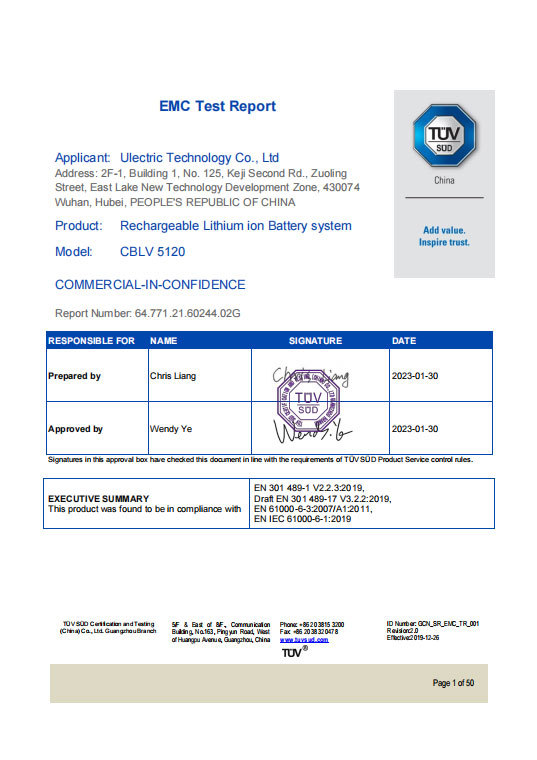 Qualification Certificate