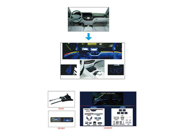 BENZ W221 INTERIOR LUXURY UPGRADE KIT